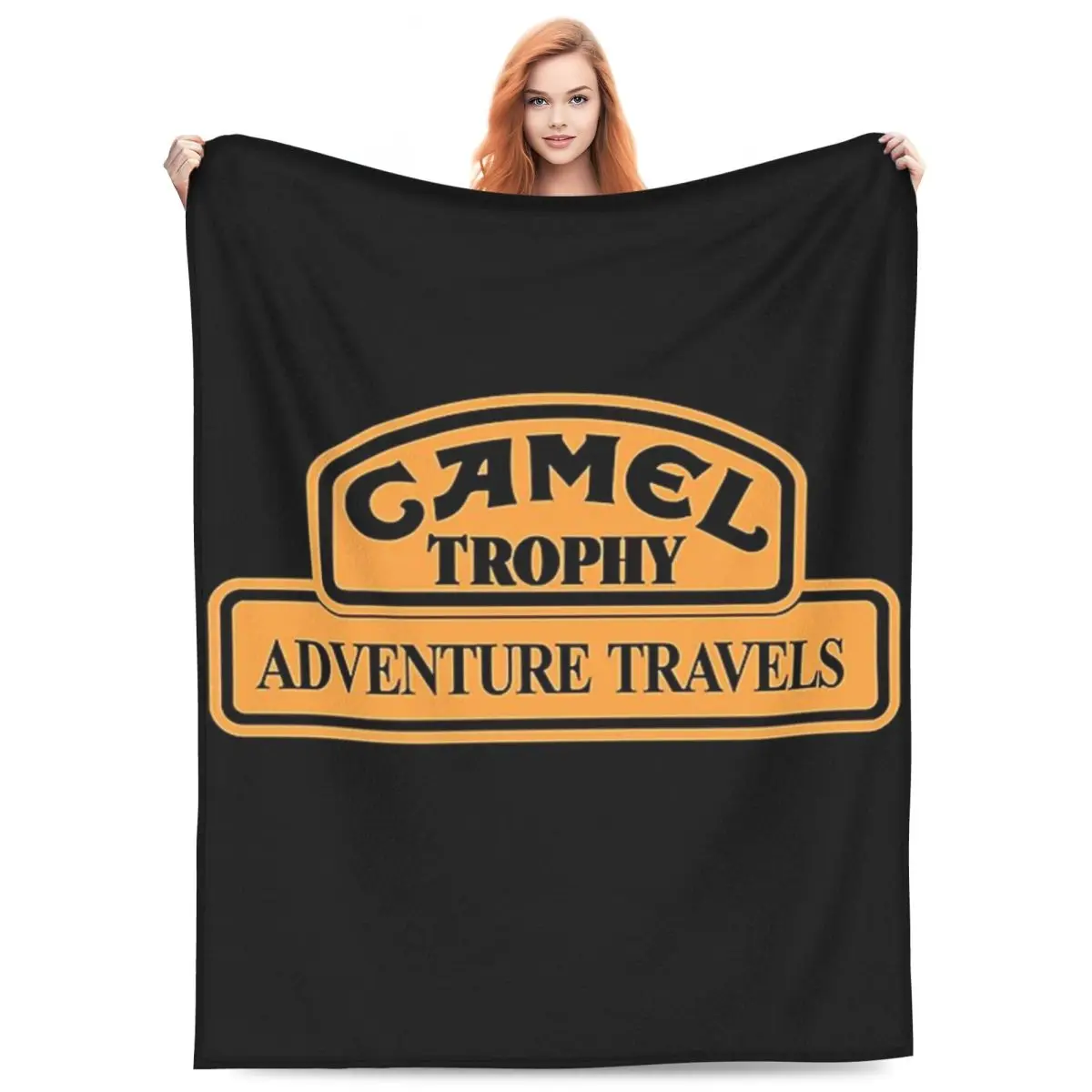 

Camel Trophy Defender 110 Blankets Fleece Sofa Portable Throw Blankets for Couch Bedding Outdoor Throws Bedspread Quilt