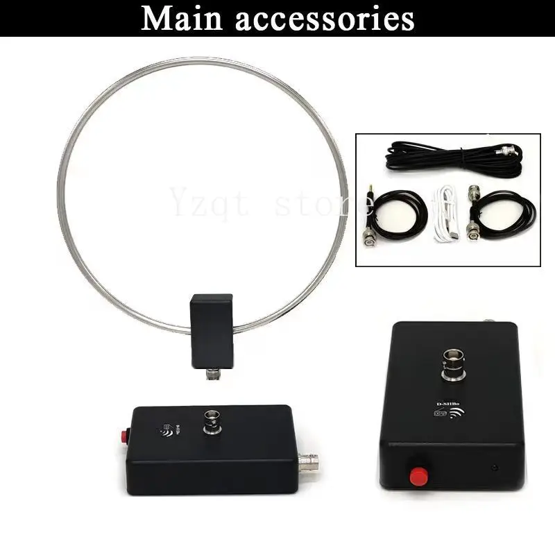 

GA800 radio shortwave antenna active loop antenna, small loop shortwave antenna 10KHz-159MHz HF