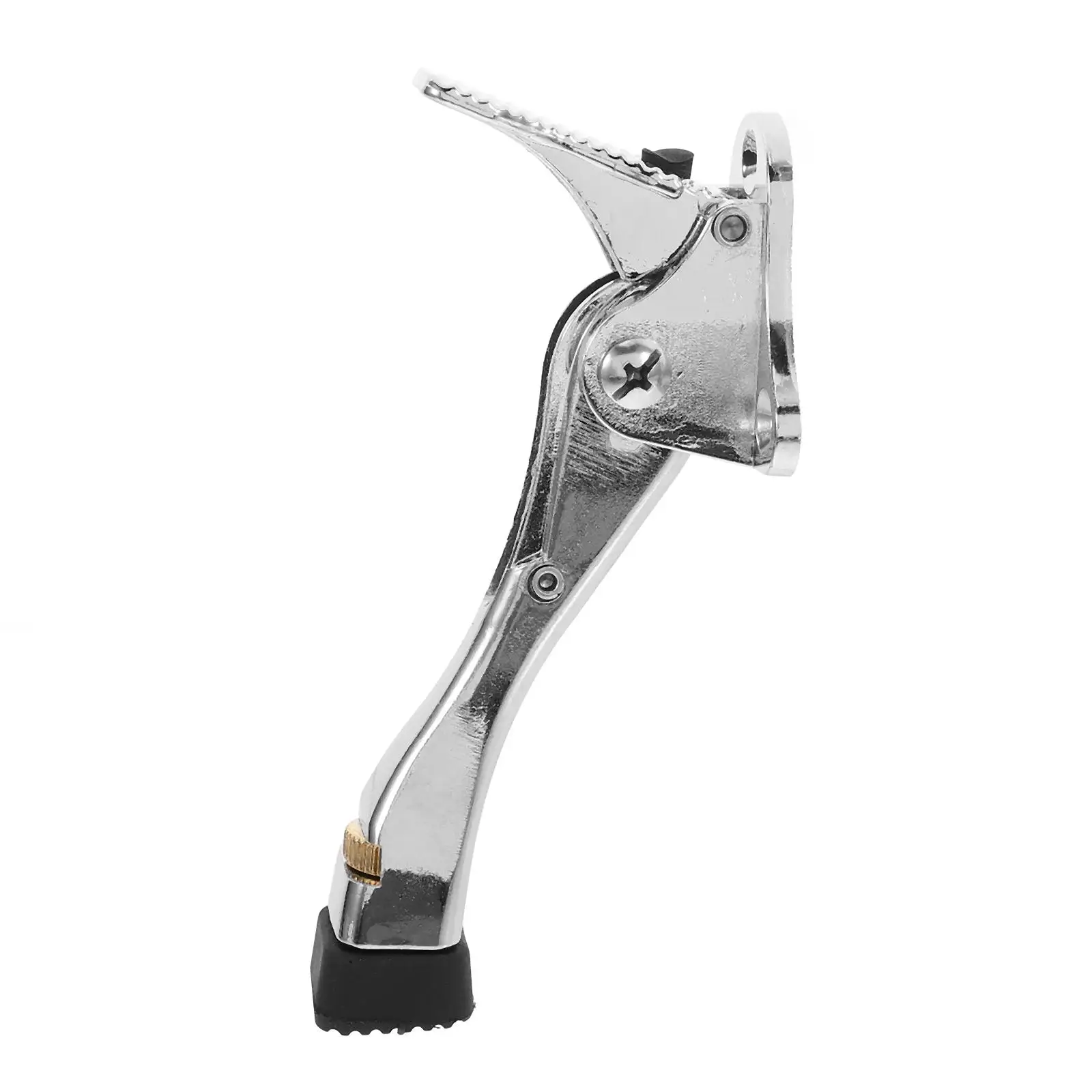 

Metal Door Stop Adjustable Heavy Duty Kick Down Stopper Rubber Base Floor Protector Garage Door Stoppers Wall Versatile Anti