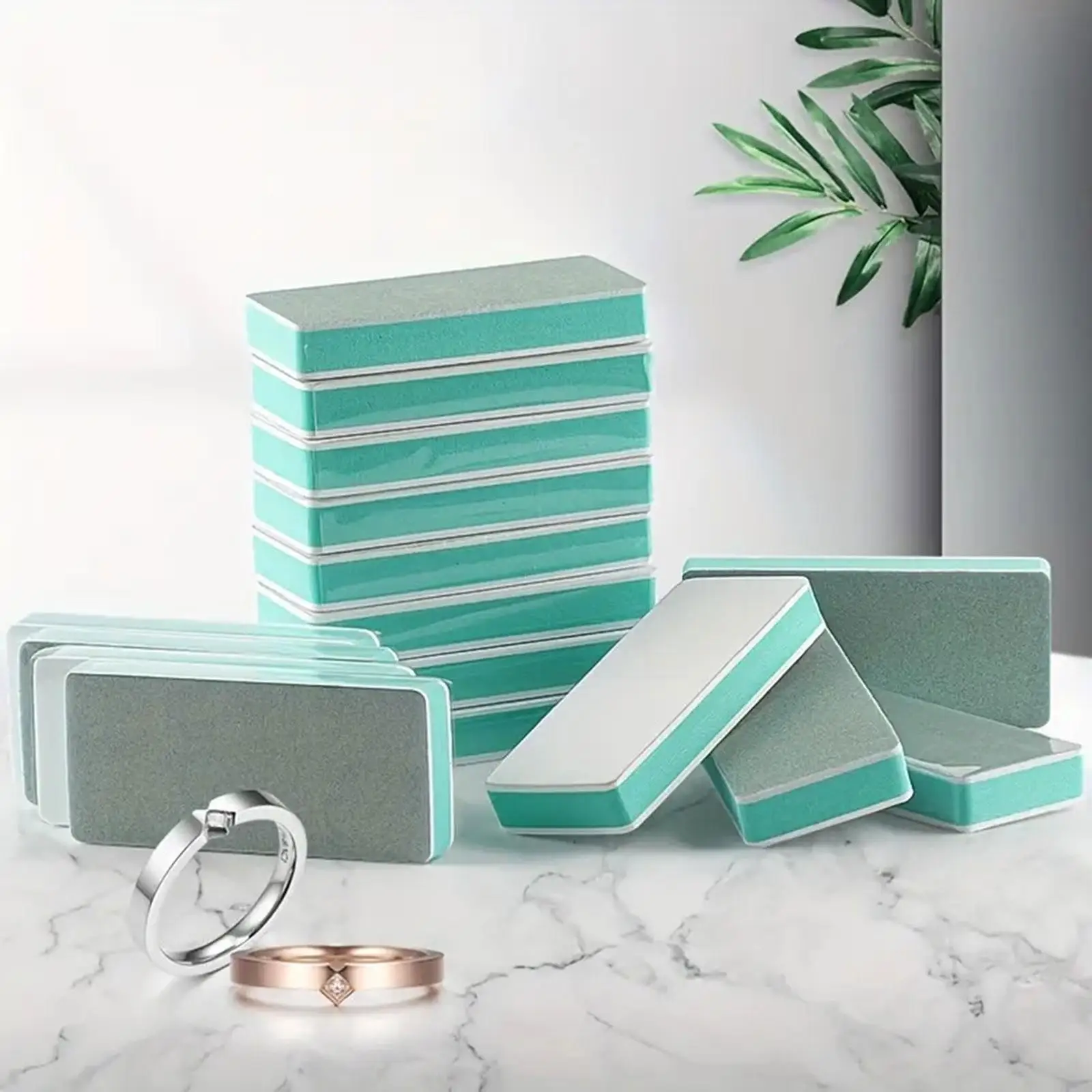 

5Pcs Jewelry Polishing Pads Fine Buffing Block for Crafts Manicure Tools