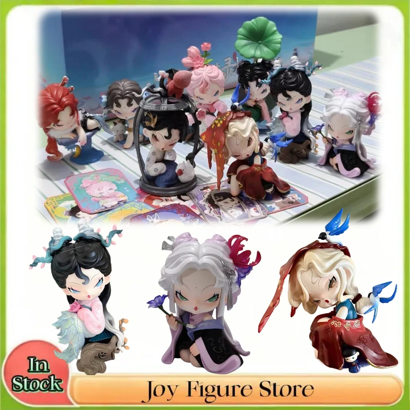 

New Dodonami Zhiyi Dream Game Record Blind Box Anime Action Figures Surprise Bag Collection Model Mystery Box Toys Gift Ornament