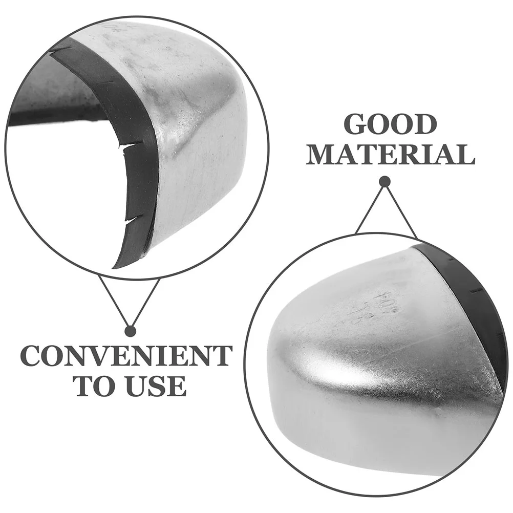 Tira adesiva sapato capa segurança toe trabalho bonés inserções de ferro para botas capas compostas