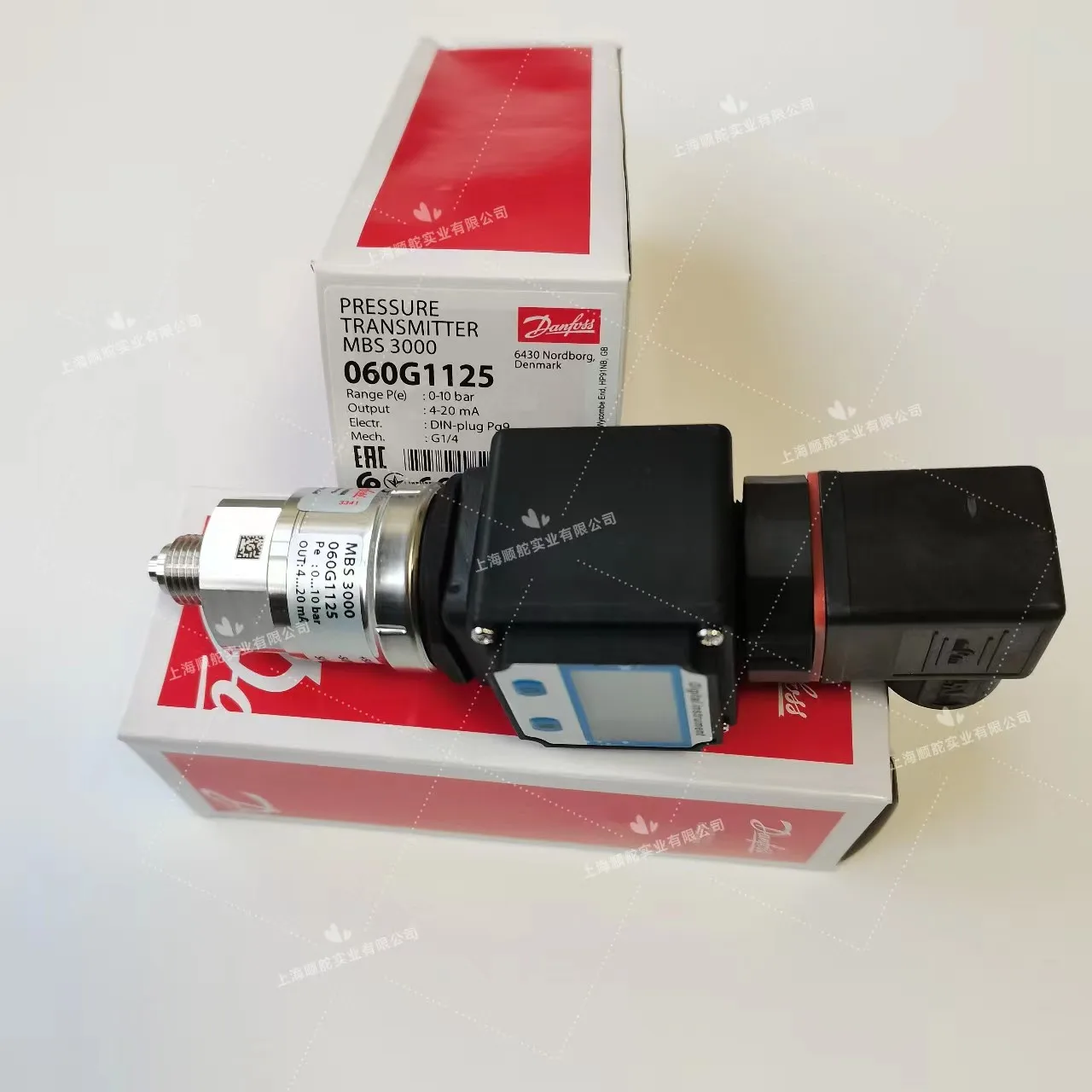 Dan-foss MBS3000 060G1125 is equipped with an adjustable range of liquid crystal digital display meters