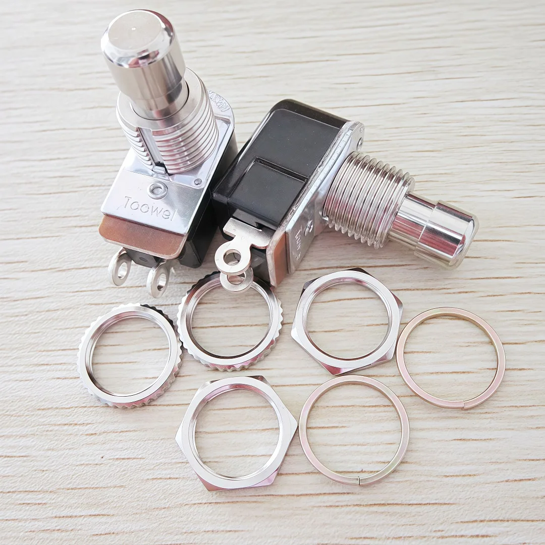 1pcs Foot switch,momentary type,R13-85,push it then electric circuit will be connected