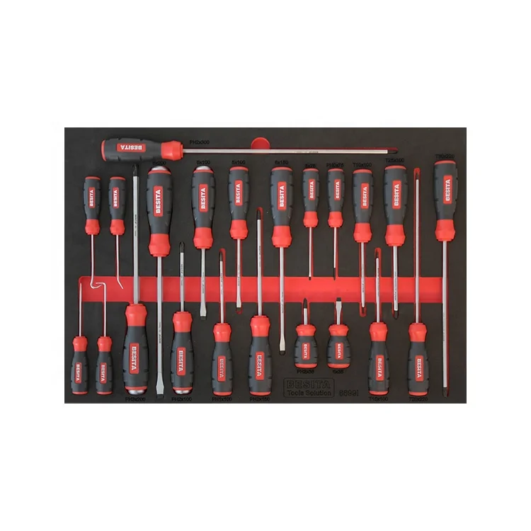 

Best Selling Multi Function Professional Tools Box Vehicle Tools Screwdriver Tools Set with Tray