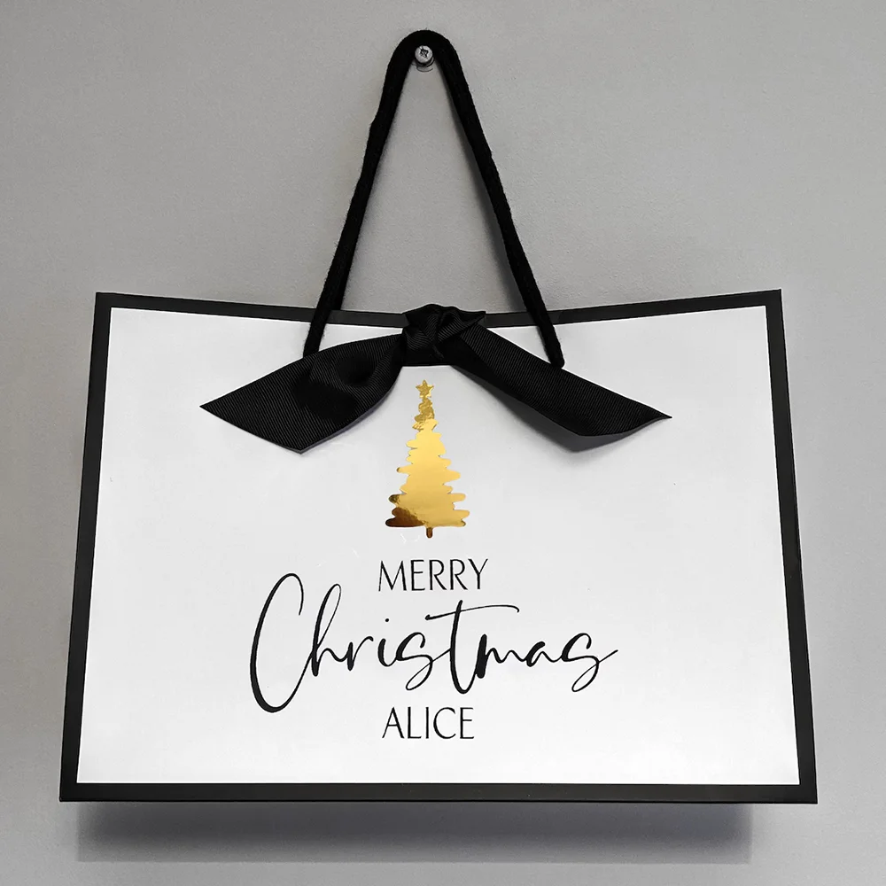 Tas Hadiah Natal yang Diperson - Luxury Xmas Bags ulasan dan harga
