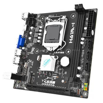 Základní deska H61 MI mini ITX pro stolní počítače, LGA 1155, procesor Core I5 3570, 16 GB 1600 MHz DDR3, 256 GB SSD a chladič h61 10 nejlepší prodej Základní deska 1155 ITX - №8