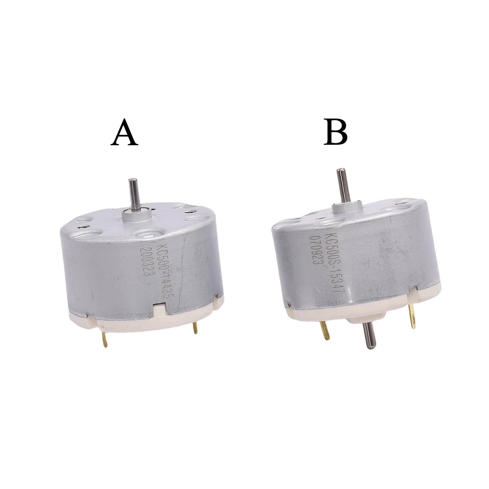 

KC500 Motor DC 12V 14.4V 15V Round 32mm RC500 RK-500 Motor Single/Dual Shaft for Sweeping Robot Cleaner Machine
