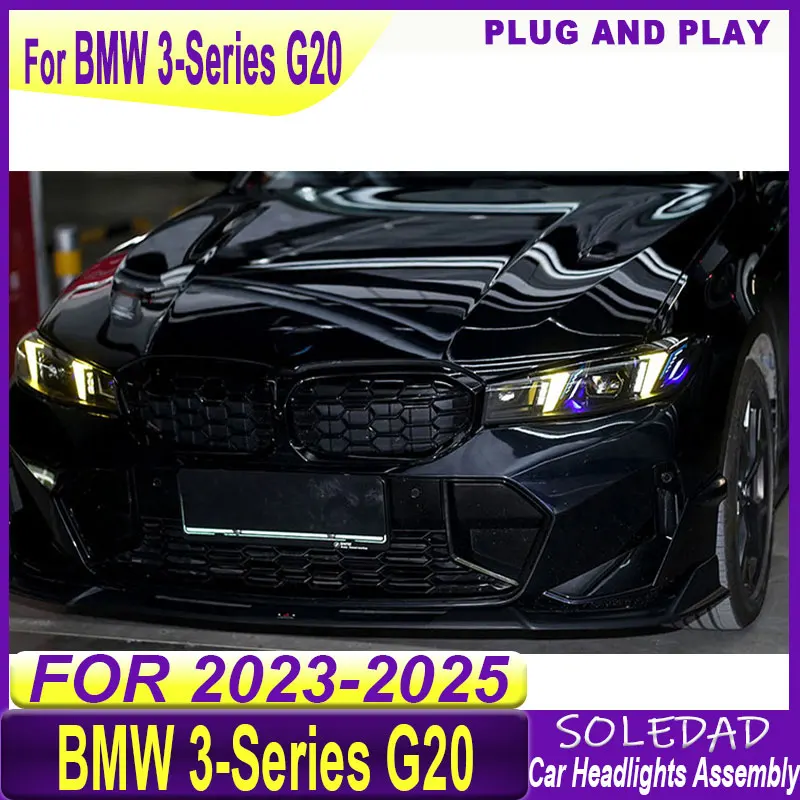 LED HeadLamp for BMW G20 G28 LED Headlight 2022 2023 2024 2025 Headlights DRL Turn Signal High Beam Angel Eye Projector Lens