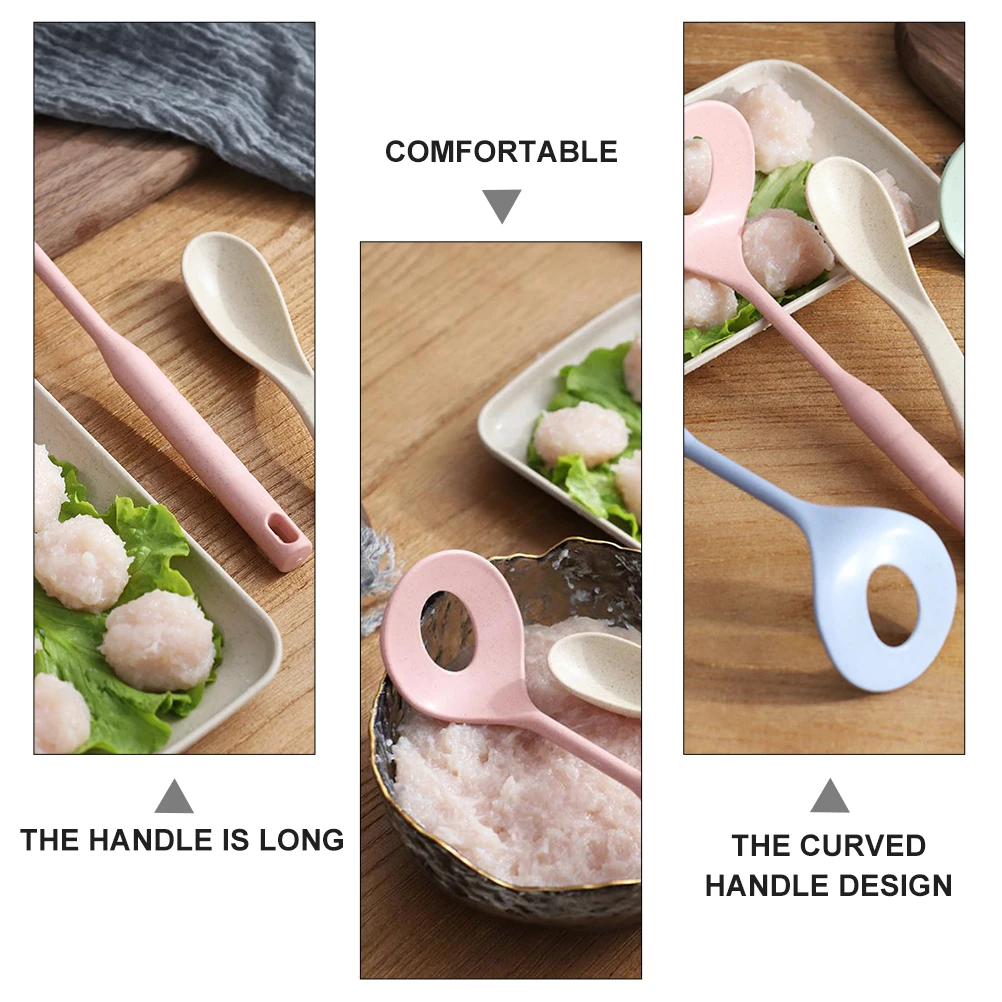 

4Pcs Meatball Spoon Kitchen Tools Cooking Utensils Wheat Stalk Gadgets For Meatball Maker Balls Making