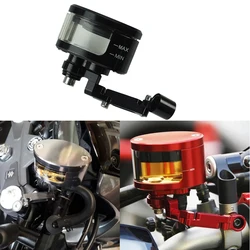 Universal CNC Aluminum Alloy Motorcycle Motorbike Brake Clutch Tank Cylinder Fluid Oil Reservoir Cup For Honda Yamaha Suzuki