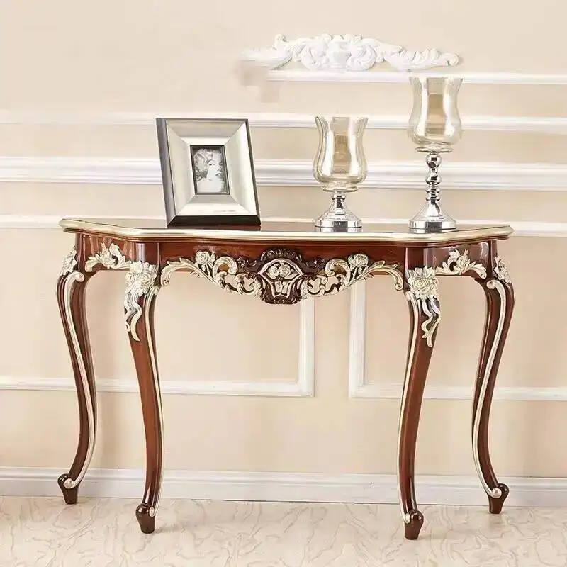 American Vintage Console Tables Mid Century Luxury Roman Provincial Console Tables Design Glamour Console Meuble Furniture
