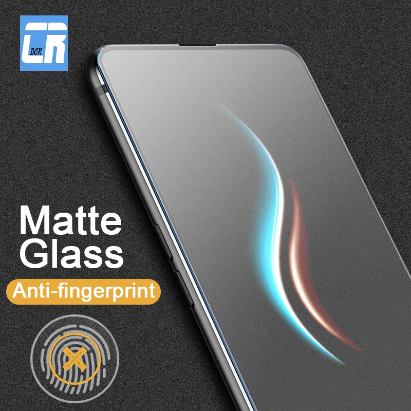 9D Frosted Protective Film Tempered Glass for Xiaomi Redmi K20 K30 K40 Note 8 7 6 9 10 Pro 9A 9C 8 6A 5A 4X S2 Screen Protector