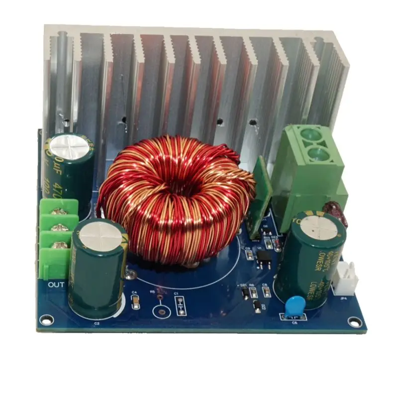 【Ltem الساخن】 لوحة مكبرات الصوت بقدرة 400 وات لوحة إمداد الطاقة DC 12V إلى الإيجابية والسلبية 73 فولت قطعة واحدة