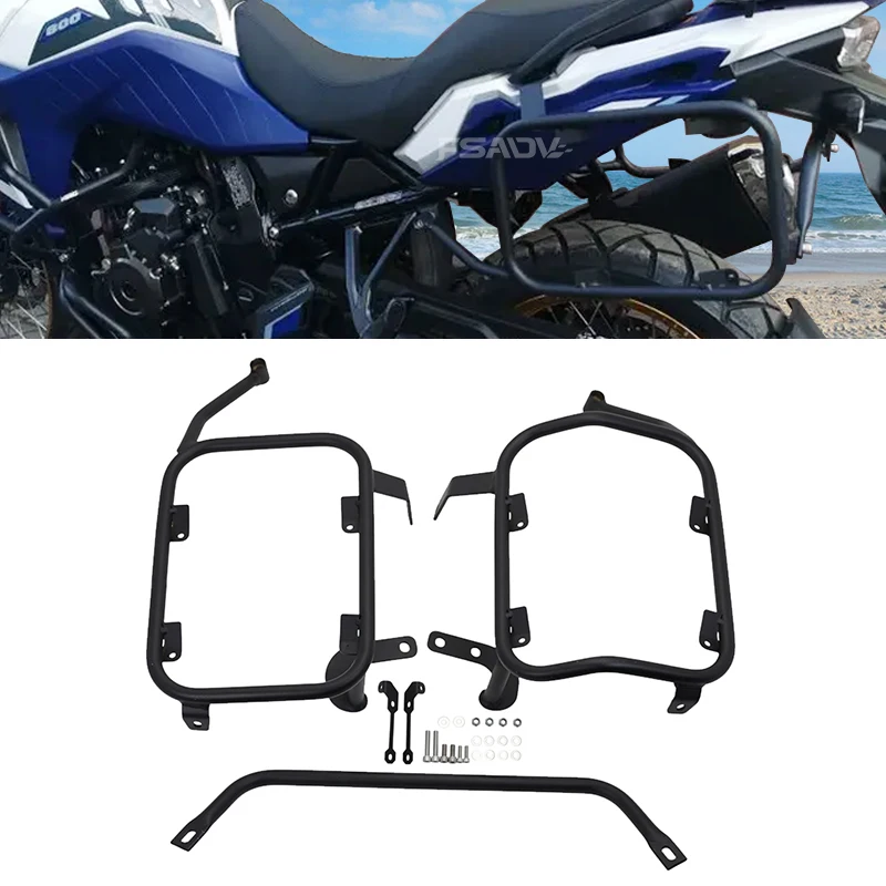 

800DE Motorcycle Top Case Luggage Panniers Rack For Suzuki V-Strom 800DE Saddlebag Side Toolbox Bracket DL800 2022-2025 2024