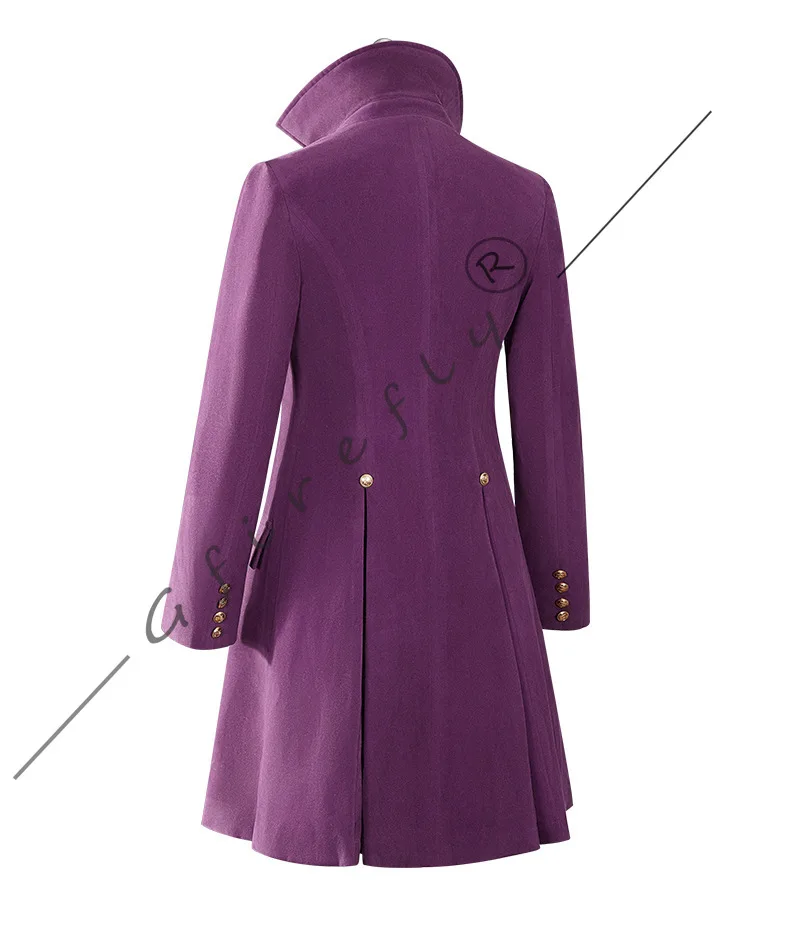 Black Deacon Alois Trancy Anime Characters with The Same Cosplay Full Purple Suit Accessories Wig Halloween Party Costume view 5