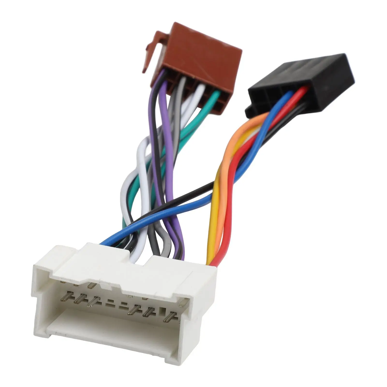 Car Radio Adapter for Hyundai and For Kia Compatible with For ISO Female Connector 16Pin for Multiple Model Radio Installation