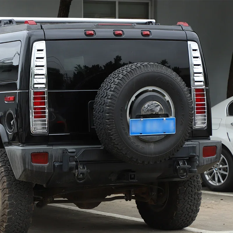 

taillight protective cover/taillight trim frame/tailgate fender trim frame ABS exterior styling accessories For 03-09 Hummer H2
