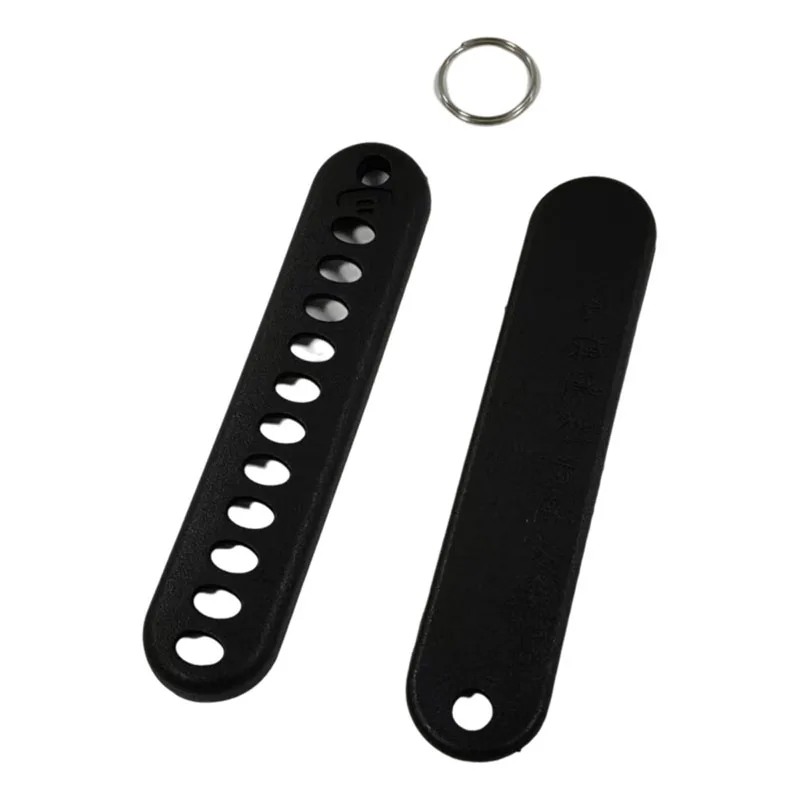 Picture 7: Anti-loss Mobile Phone Number Tag for Car Keychain Key Bag Loop Hanging Phone Number Plate Universal