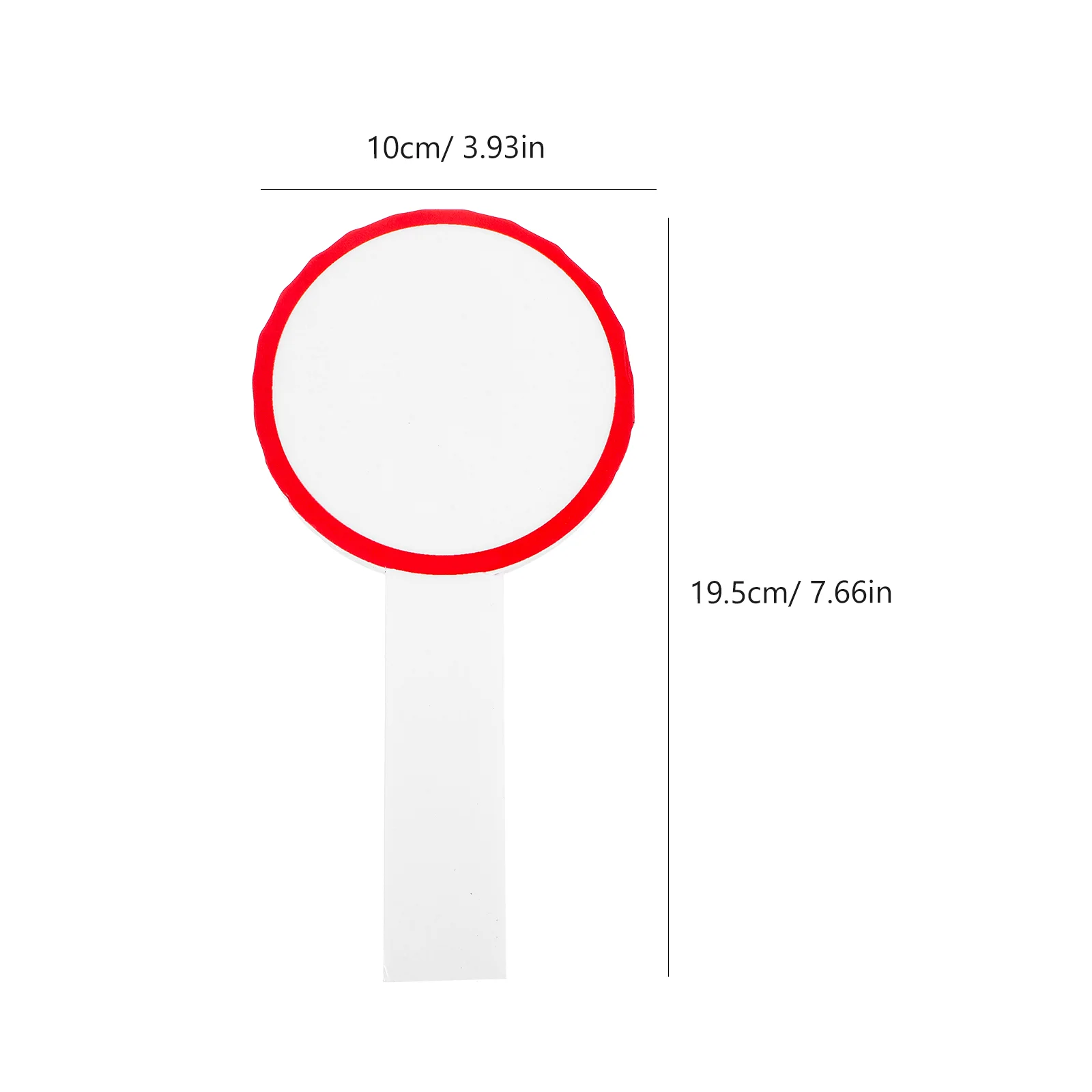 Tableau Blanc Effaçable à Sec pour Étudiant, Fournitures de Bureau, Papeterie, 6 Pièces