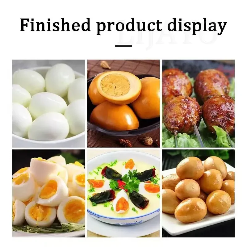 Egg Shell Remover Machine Chicken Egg Skin Breaker Peeling Boiled Egg Shell Machine