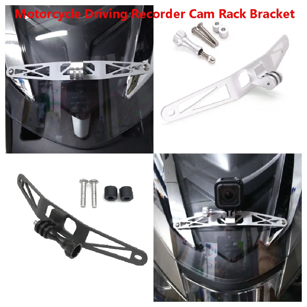 

Fit for BMW K1600GT K1600GTL K1600B K1600 Bagger GRAND AMERICA 2010-2025 Motorcycle Go Pro Camera Recorder Cam Rack Mount Holder