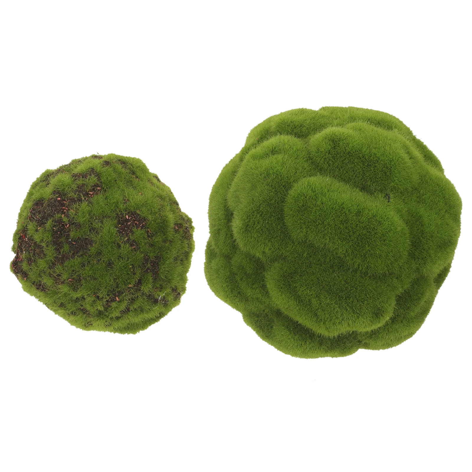 

Artificial Grass Moss Simulated Ball Faux Plants Indoor Preserved Bulk Decorative Balls