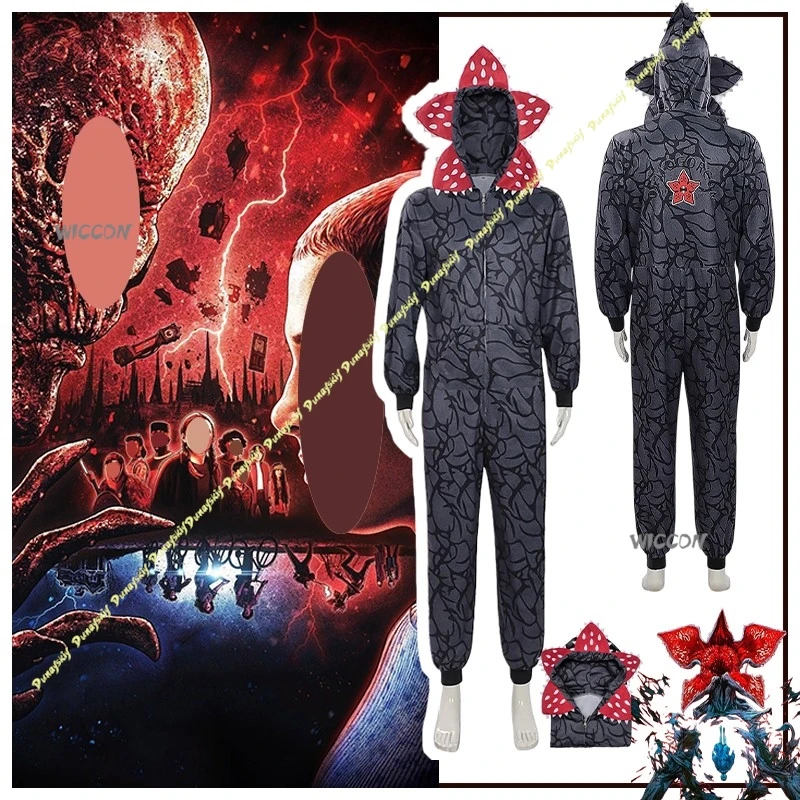 Disfraz de Cosplay de la Flor Comedora de Hombres de Eleven de la Serie de TV, Traje de Actuación Escénica para Niños, Regalo, Pijama, Conjunto de San Valentín