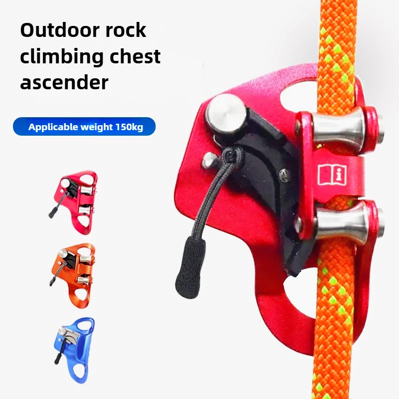 

Outdoor climbing chest lift, rope riser chest climber, for mountaineering and climbing