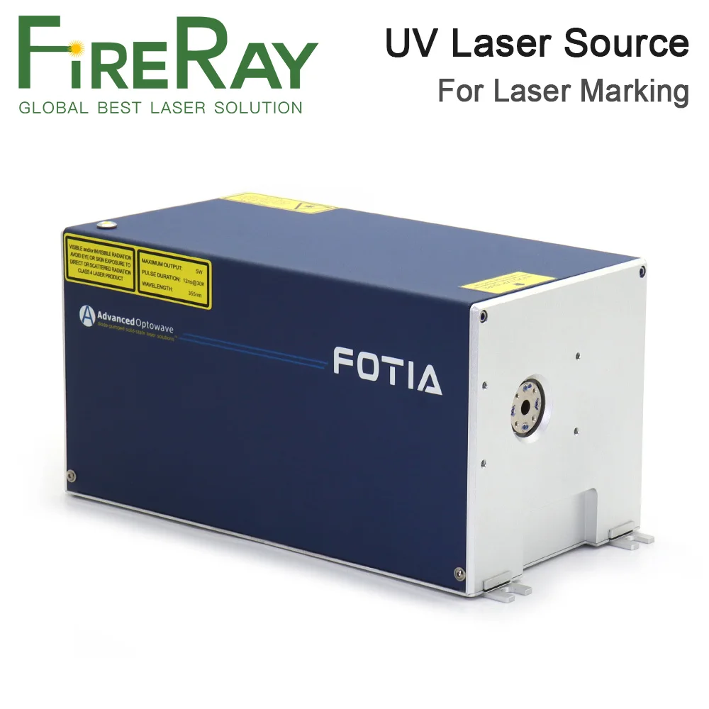 FireRay-fuente láser UV INNO 355nm, módulo compacto de media y baja potencia, FOTIA (una)-355-30K para máquina de marcado láser UV