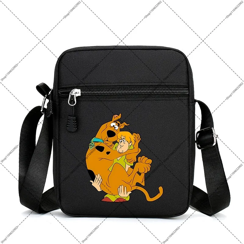 Scooby Doo Crossbody Bags for Women Cartoon Anime Pattern Printed Shoulder Bag Unisex Outdoor Portable Purse Birthday Party Gift - view 5
