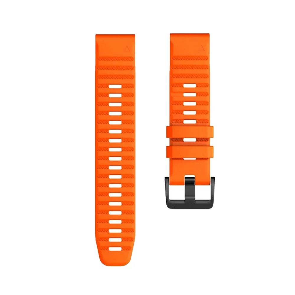 26 22 20mm Silicone Watchband Strap For Garmin Epix 2 Fenix 7X 7 7S 6X 6 6S Pro 5 5X 5S 3HR Smart Watch QuickFit Bracelet Correa