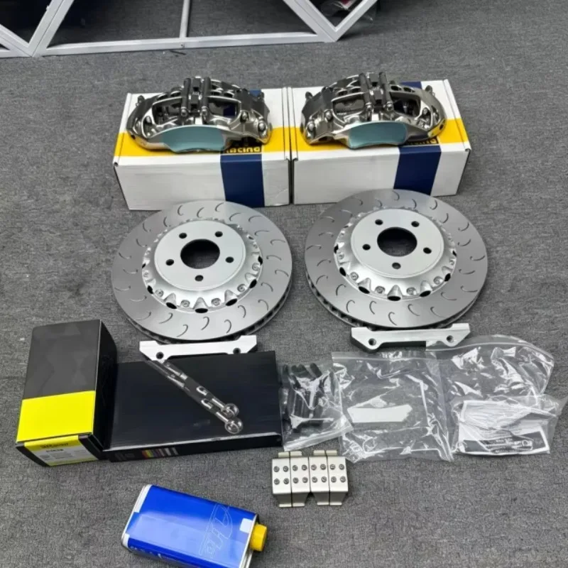 High Quality Big Brake Kit 6-Piston Caliper Fit for VW Mk2 MK3 Mk5 Mk6 Mk7  Supra  A8 D4 TT S3 S5 B8  E87 porsche