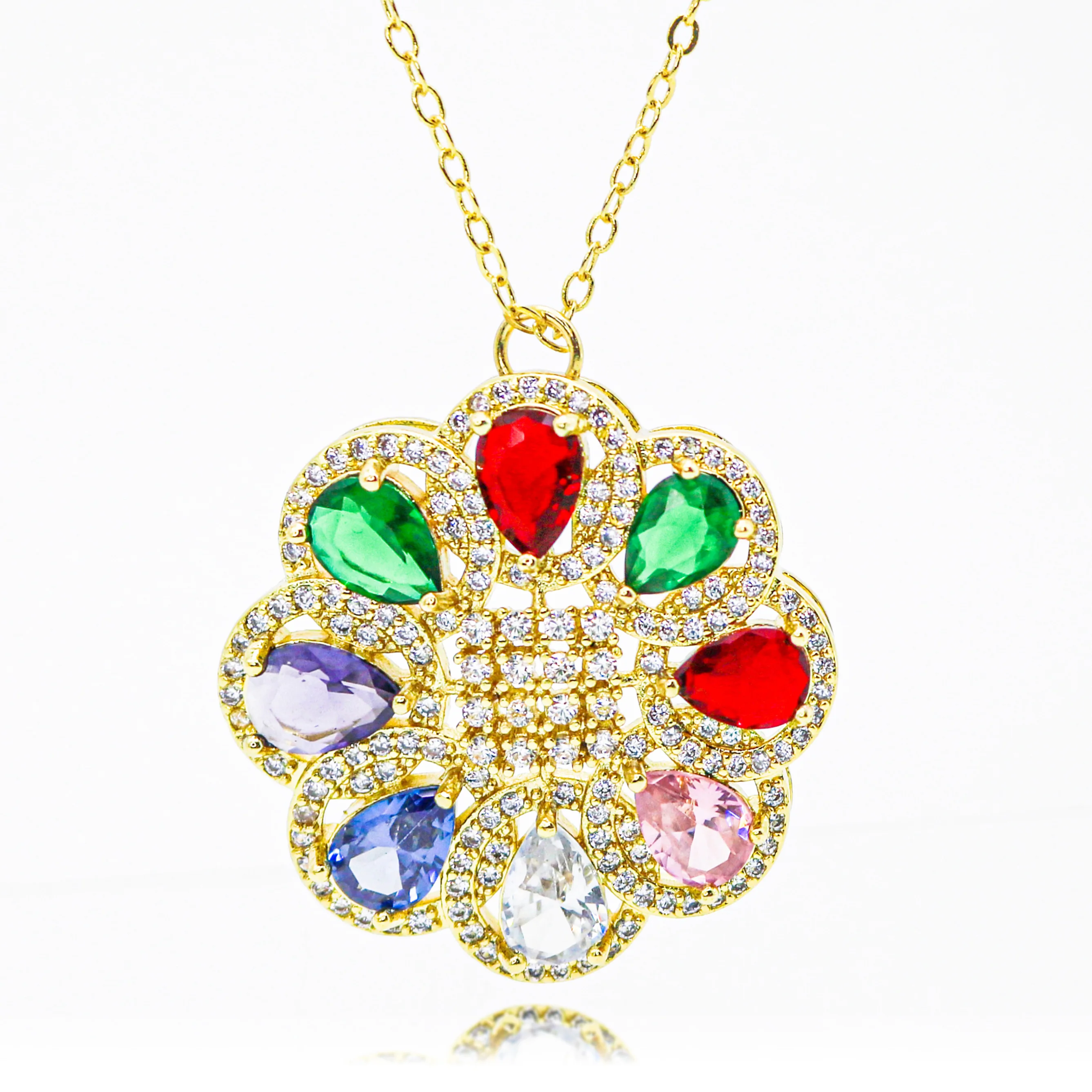 Gold Color Floral C… - image