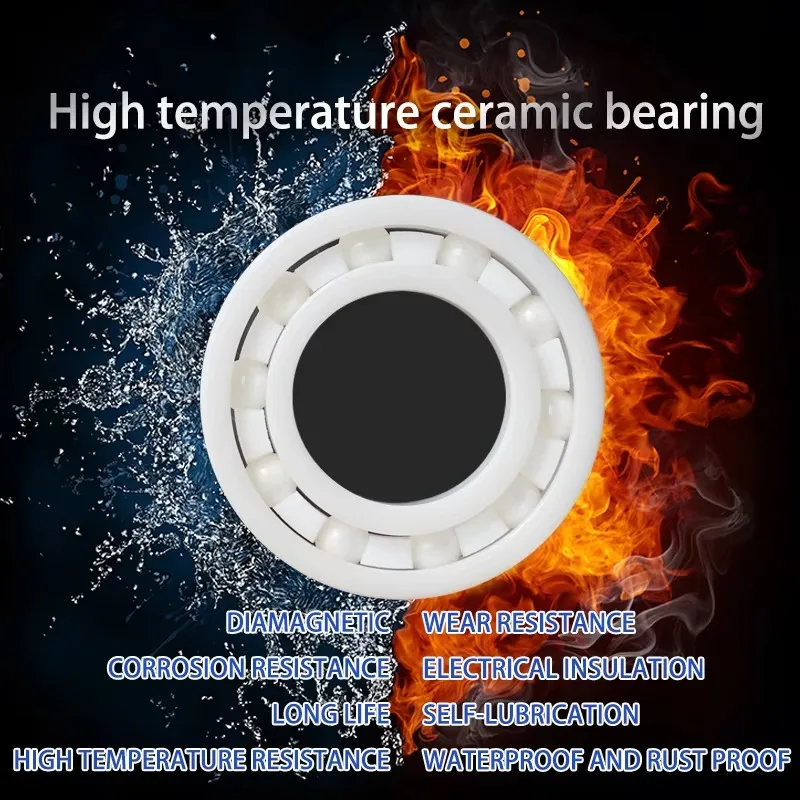 محمل مغناطيسي سيراميك عالي السرعة مضاد للتآكل 6004CE محمل سيراميك كامل للدراجات