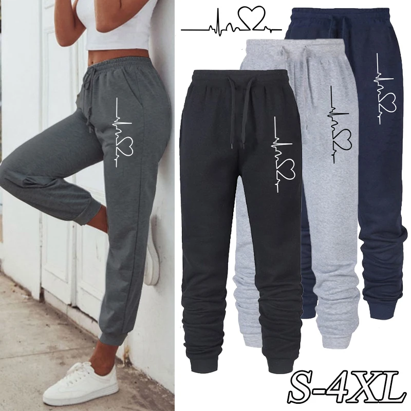 

New Autumn Winter Women Sweatpants Running Joggers Pants Women Casual Sports Wear Casual Jogging Pants