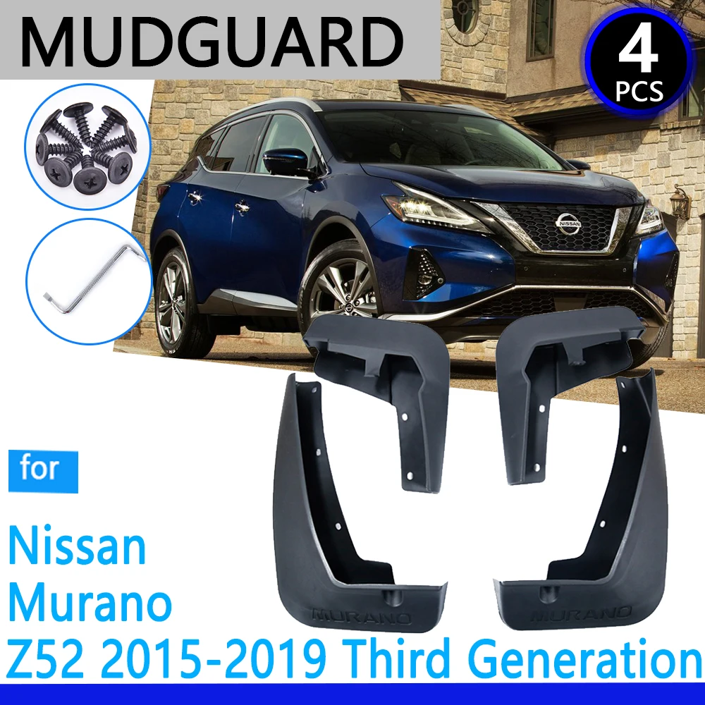 

Mudguards fit for Nissan Murano Z52 2015~2019 2016 2017 2018 Car Accessories Mudflap Fender Auto Replacement Parts