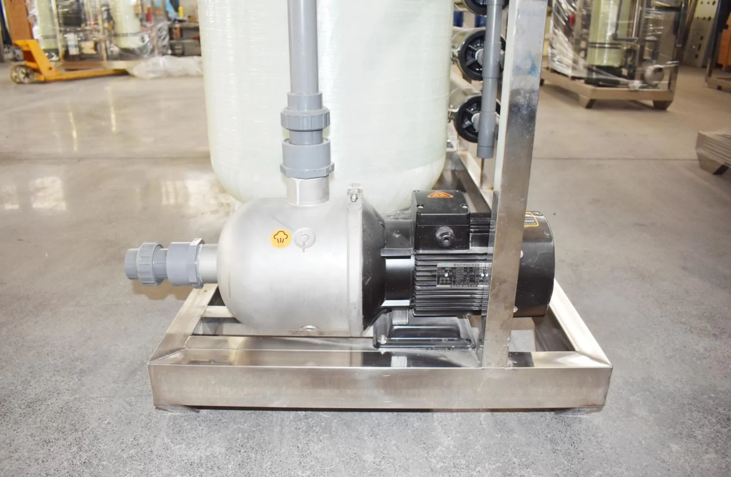 RO water treatment equipment, 3 tons per hour single-stage reverse osmosis water treatment equipment