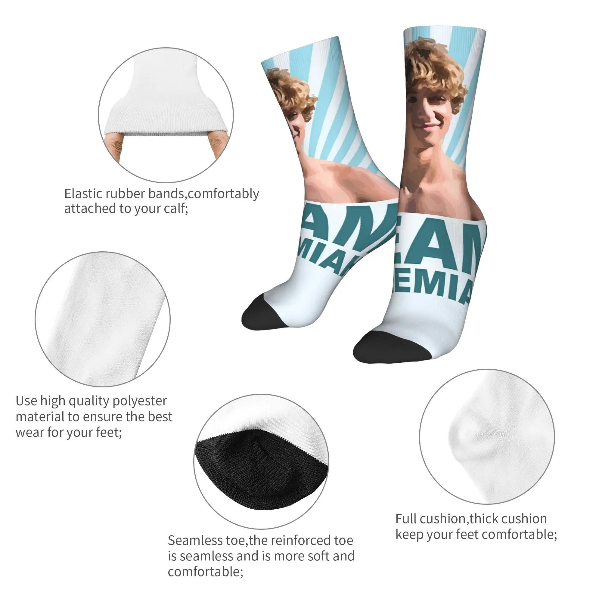 كوزينز فريق الشاطئ كونراد الصيف تحولت جوارب جميلة جوارب Kawaii الخريف تصميم لوح التزلج عدم الانزلاق