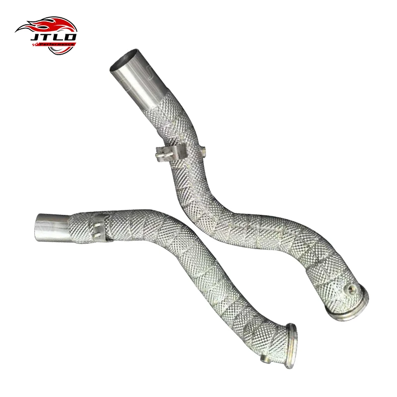 Tubo de escapamento inoxidável JTLD Performance para Maserati Quattroporte 3.8