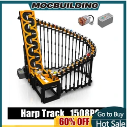 Mould King 26008 Great Ball Contraption Harp Track Buidling Blocks Bricks Educational Puzzle Toys Birthday Gifts