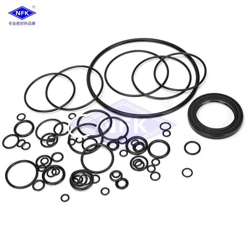 K5V200 Hydraulic Pump High-pressure Skeleton Oil Seal Nitrile Rubber Sealing Repair Kit