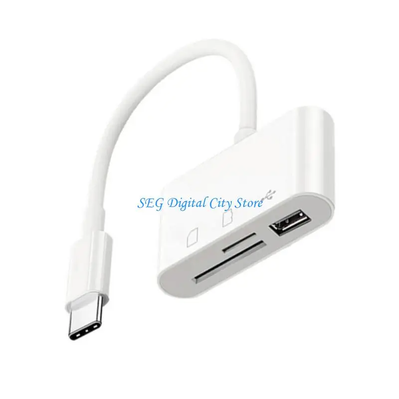 U75b Versatlity USB C Trình đọc thẻ nhớ cho thẻ lưu trữ khác nhau Độ bền toàn