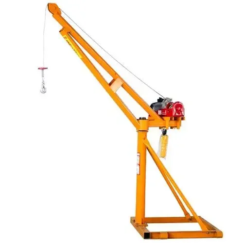 1000kg 1500kg Portable Mini Crane Outdoor Mini Lifting Crane 220V