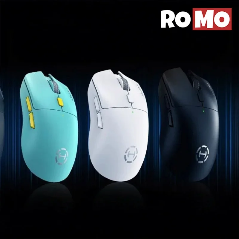 Hecate G3m Pro Wireless Bluetooth Gaming Mouse The Three Mode Connection 26000dpi Silent Mouse Paw3395 Lightweight Office Mouse