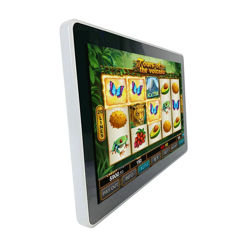 

22-Inch 1680x1050 POG/WMS/American Roulette LED Light Gaming PCAP Touch Screen Monitor VGS/HDMI/USB/RS232 Support 3M Used