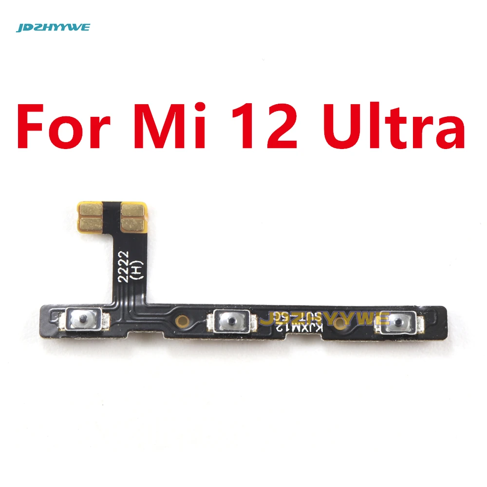 Power ON OFF Mute Switch Control Key Volume Button Ribbon Flex Cable For Xiaomi Mi 13 12 12S 12T Pro 12 Lite 12C 13  Lite