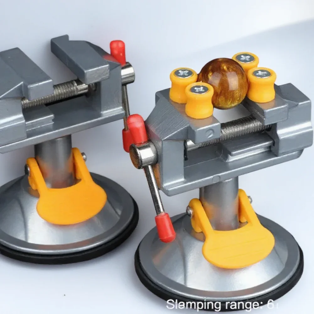 

Small Table Vise Multi-functional Universal Clamp for Household Workbench Mini Flat Vise Hand Tools Portable Bench Vise