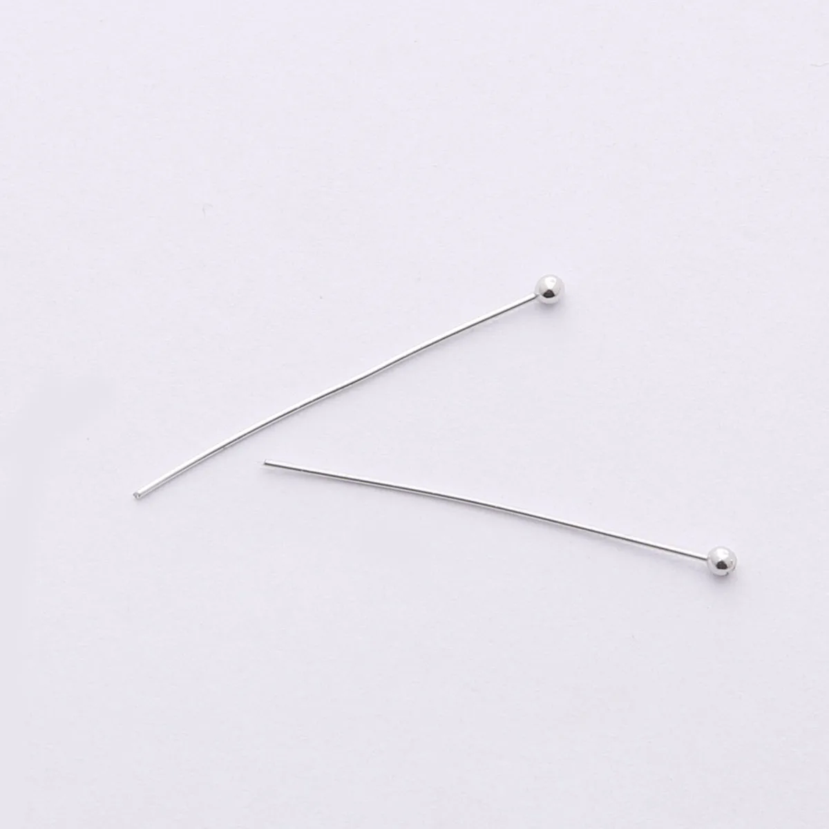 Hot Fashion Approx 50pcs/lot White K Copper Ball pin 30mm FZD002-69