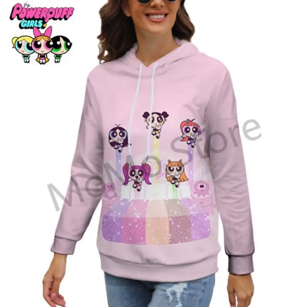 

The Powerpuff Girls Women's Hoodies Men's 2024 Long Sleeve Youthful Woman Clothes Sweatshirts New Ladies Fashion Y2k S-3XL 2024